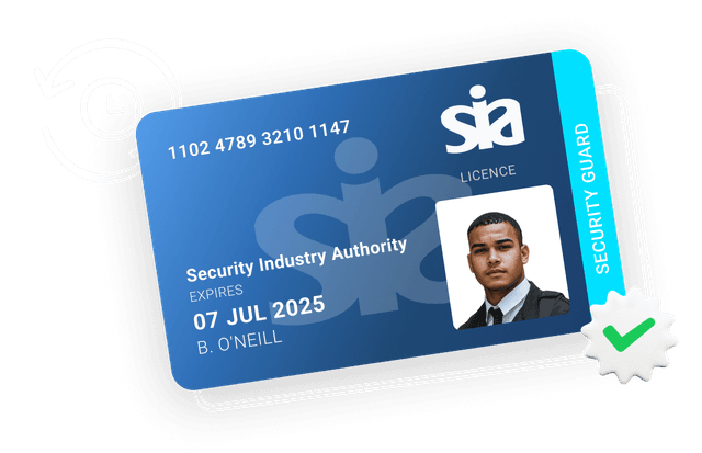 Sia licence Card Image